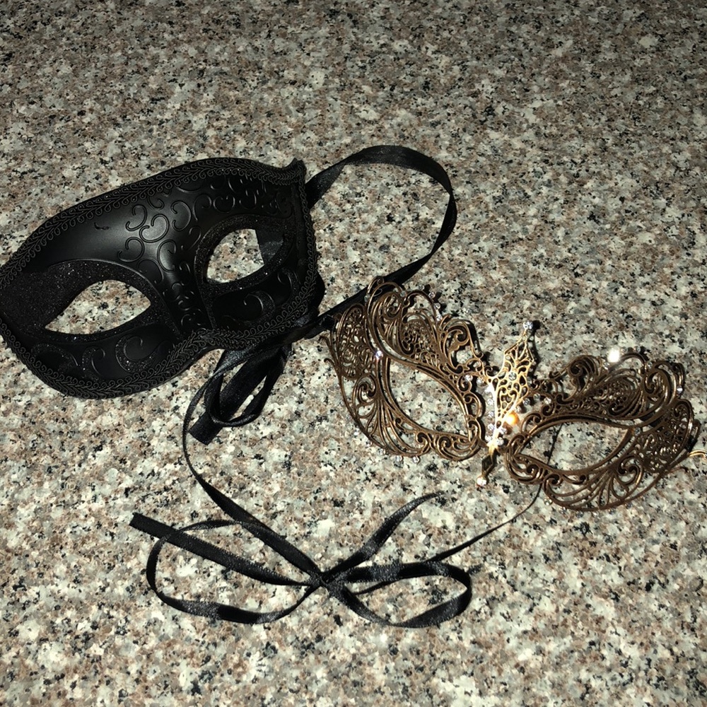 His & Hers Masquerade Masks